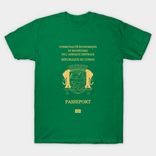 Republic of Congo passport T-Shirt